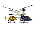 YELLOW 3.5 Channel Chopper RC Remote Controlled Helicopter - Mini Pocket Gyro RC Helicopter with Full 3D Function
