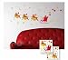 Home Decor Line, Gold Sledge Wall Stickers