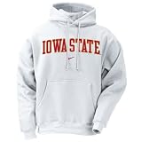 Nike Iowa State Cyclones White Classic Logo Hoody Sweatshirt