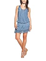 Laura Moretti Vestido Seda (Azul)