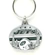 New York Jets Pewter Oval Keychain