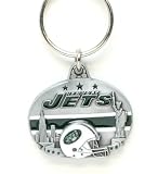 NFL Team Design Key Ring - New York NY Jets
