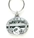 New York Jets Pewter Oval Keychain
