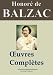 Balzac: Oeuvres complètes - 101 titres La Comédie humaine (Annoté) (French Edition)