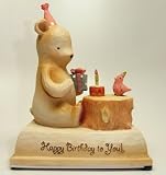 HeartString Teddies Happy Birthday Musical Figurine