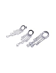 Nickel Free Sterling Silver Pendant & Earring Sets Matching Hanging Set Earring And Pendant