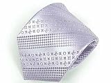 (ルイヴィトン)LOUIS VUITTON 100％シルクネクタイ[クラヴァット パーティー モノグラム] M72495 モーヴ(ライラック) 並行輸入品の画像