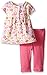Zutano Baby Girls' Lions Lullaby Short Sleeve Dress