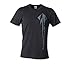 C7 Corvette Stingray Vertical T-Shirt : Heather Black - 2014-2018 (Large)