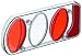 EUFAB 11501 Ersatzglas, neue Rauchglasversion