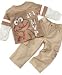 Nannette Little Boy Elmo Tee and Pants Set