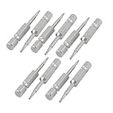 uxcell トルクスドライバービット T7 ヘッド 六角形シャンク トルクスヘッド ハードウェア