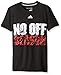 adidas Big Boys' Short Sleeve Tee , Black, Large/14-16