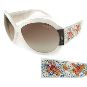 Ed Hardy Sunglasses - EHS 002 Koi Fish / Frame: Cloud Lens: Brown Gradient