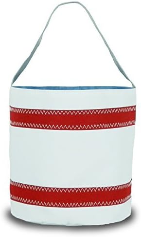 Sailor Bags Bucket Bag, One Size, White/Red by SailorBags