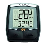 Vdo A4 - Compteur vélo - Argent/Noir