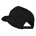 Black NASA Embroidered Patched High Profile Cap - Black