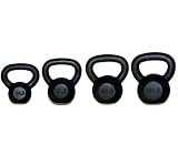 10 lbs, 15 lbs, 20 lbs and 25 lbs Solid Cast Iron Kettlebell (Kettle Bell) Combo- Special Promotion. Lowest Price & Fastest Shipment