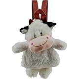 Cuddlee Pet Plush Animal Backpack - Cow