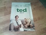 TED Movie Poster with Mark Wahlberg & TED Bear with a beer-New 11" x 17" Never hung or displayed, full-color, one-sided poster. Seth McFarlane, creator of Family Guy, movie with Mila Kunis