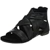  Soft leather flat sandal