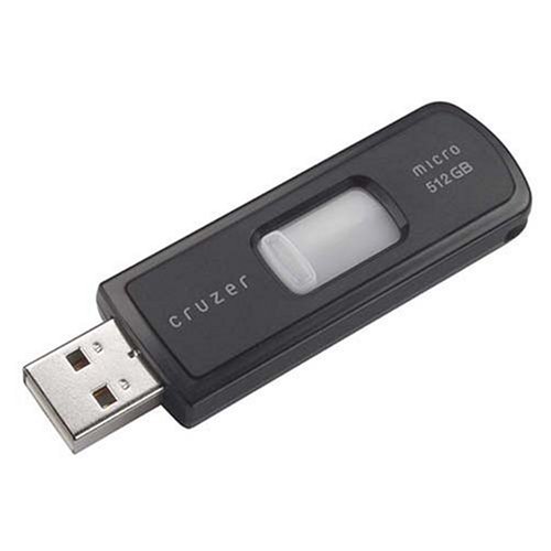 SANDISK CRUZER MICRO U3 512MB BLK