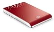 Seagate FreeAgent Go Special Edition 500 GB USB 2.0 Portable External Hard Drive and Docking Station ST905003FPA2E1-RK (Red with Chrome Trim)