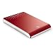 Seagate FreeAgent Go Special Edition 500 GB USB 2.0 Portable External Hard Drive and Docking Station ST905003FPA2E1-RK (Red with Chrome Trim)
