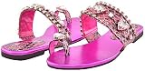 Bertinni Nigel-16 Fuchsia Women Flat Sandals