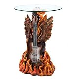 Classic Rock N' Roll Guitar Accent Table