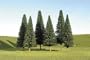 Bachmann Trains 5"- 6" Pine Trees - 6 Per Box