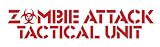 Zombie Attack Tactical Unit - Decal / Sticker