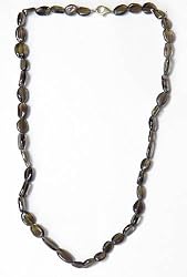 Smoky Quartz Necklace Handmade Jewelry India 22 Inches (smokyquartz57)