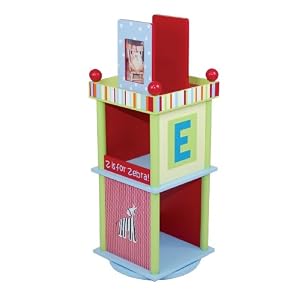 Levels Of Discovery Alphabet Soup Revolving Bookcase Multi-Color by Levels of Discovery