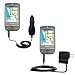 Electronics : Essential Kit for the Pharos GPS 525E - includes Car and Wall Charger with Rapid Charge Technology - Gomadic Brand w/ TipExchange Technology