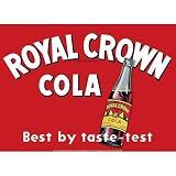 Royal Crown Cola Soda Retro Vintage Tin Sign