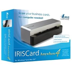 I.R.I.S IRISCard Anywhere 4 Sheetfed Scanner