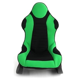 Green Skin for Precise Racing Chair. 2nd Generation Seat Cover. Also PERFECT for AK 200 Rocker Game Chair and AK 100 Rocker Gaming Chair Green Skin for Precise Racing Chair. 2nd Generation Seat Cover. Also PERFECT for
