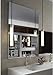 Robern UC3627FPE Uplift 36" x 27" x 6" Single Door Medicine Cabinet with Integra, Mirrored