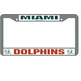 Miami Dolphins NFL Chrome License Plate Frame