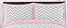 Pink and Gray Zig Zag Childrens, Kids, Teen 3 Piece Full / Queen Girls Chevron Bedding Set