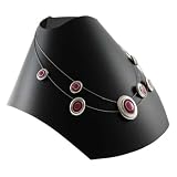 Présentoir porte bijoux pliant, Noir, Lot de 10