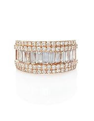 Diamond 18k Rose Gold Ring