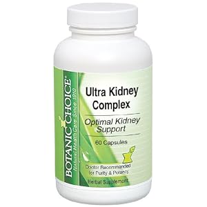 Botanic Choice Ultra Kidney Complex Capsules, 60-Count Bottle