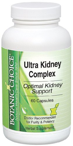 Botanic Choice Ultra Kidney Complex Capsules, 60-Count Bottle