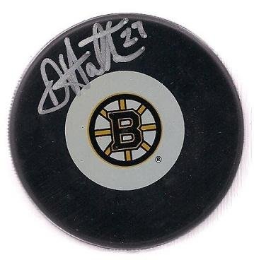 Dougie Hamilton Signed Boston Bruins Puck