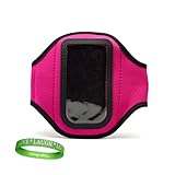 Quality HOT PINK HTC Droid Incredible 2 Armband with Sweat Resistant lining ....