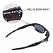 Walleva Replacement Lenses for Oakley Half Jacket 2.0 Sunglasses - Multiple Options Available (Black - Polarized)