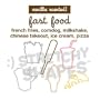 Stretchy Shapes Silly Bands, Animal Bands 24 Band Pack, Fast Food French Fries, Corndog, Milkshake, Chinese Takeout, Ice Cream, Pizza, Vanilla Scented, Voted Best-Smelling Scented Pack on the Market