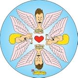 Beavis and Butthead Angels Button B-BB-0012